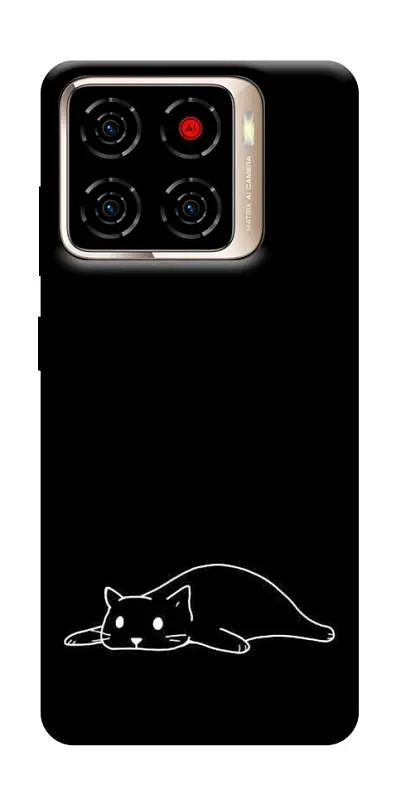 TPU чохол Demsky Lazy cat для ZTE Blade A56