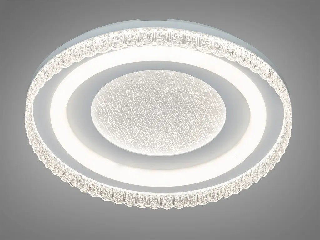 Люстра стельова LED Diasha WG5156/A WH, біла, у передпокій, Ø48 см, 85 W - фото 2