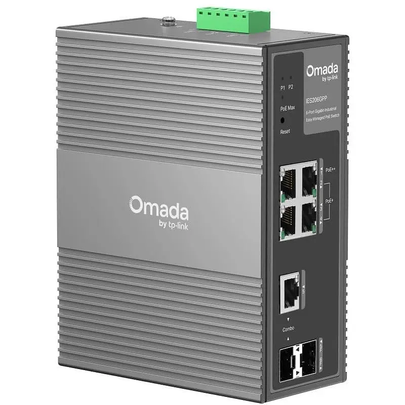 Комутатор TP-Link 6-портовий гігабітний промисловий IES206GPP (IES206GPP) - фото 3