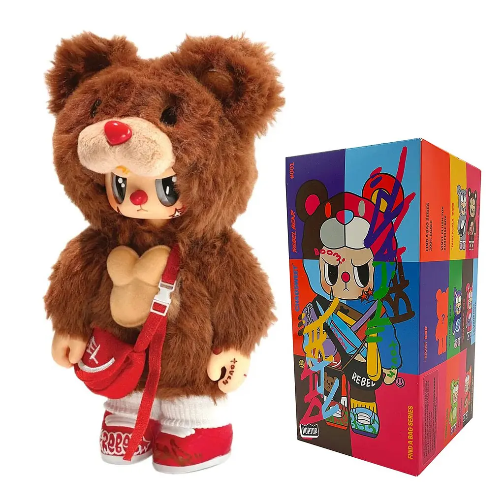 Колекційна іграшка POP TOP Rebel Bear серії "Find A Bag" - КУЛ БОЙ (у дисп., в ас.) Pop Top CSRB005 - фото 10