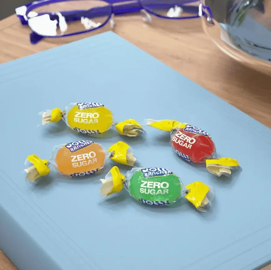 Льодяники Jolly Rancher Zero Sugar Tropical Fruit Flavored Hard Candy 172г - фото 4
