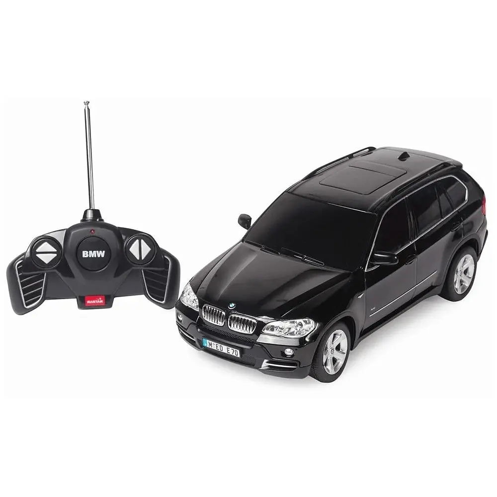Машинка на управлении BMW X5 1:18 RASTAR черный 23100 - фото 2