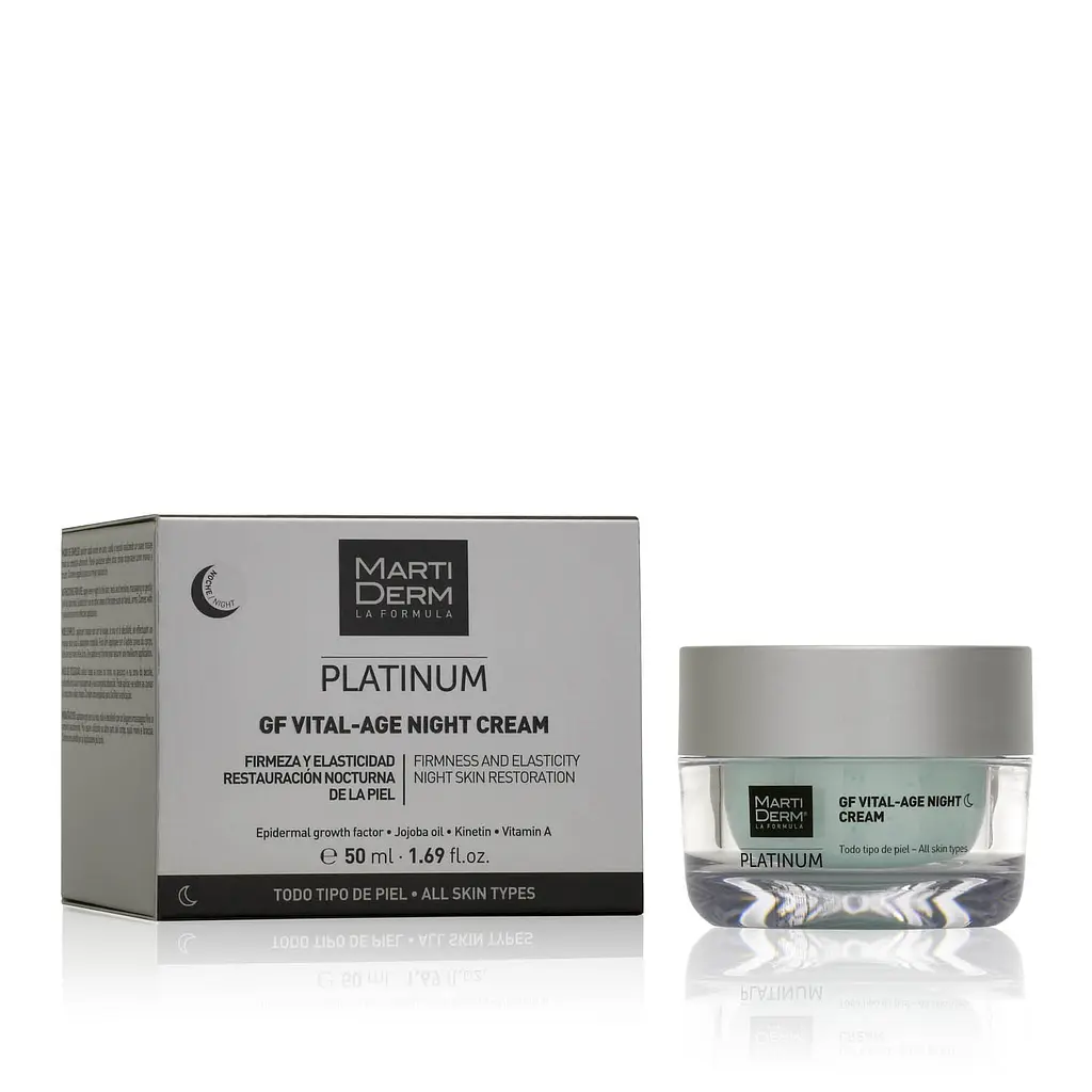 Крем нічний MartiDerm Platinum Gf Vital Age Night, 50 мл - фото 2