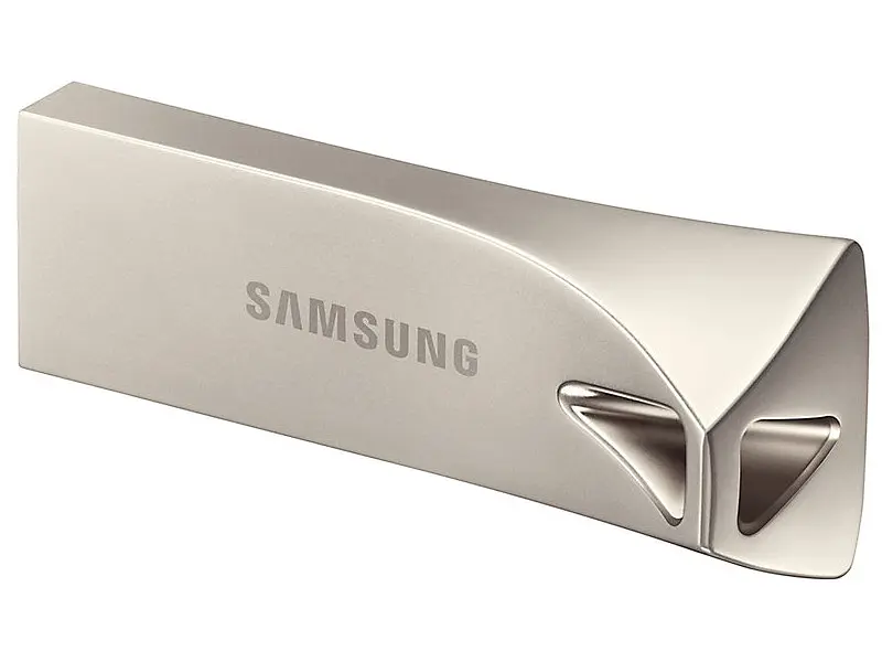 USB флеш накопичувач Samsung 128 GB Bar Plus Silver (MUF-128BE3/APC) - фото 2