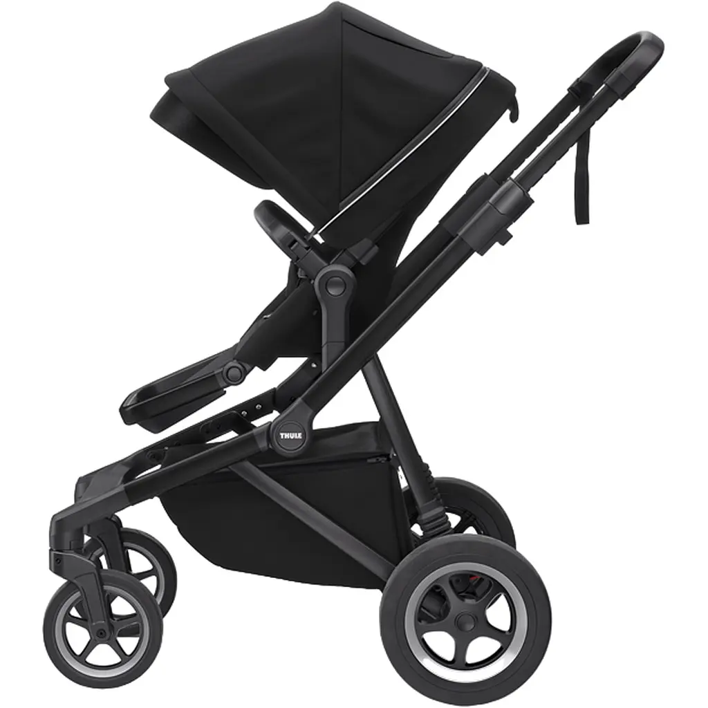 Детская коляска Thule Sleek Midnight Black on Black [11000026] [107637] - фото 2