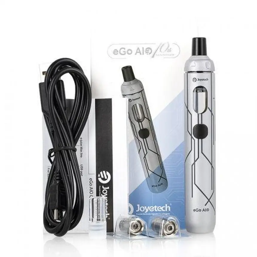 Под-система Joyetech eGo AIO Anniversary Edition Pod System 1500 mAh 2 ml Silver (11161) - фото 4
