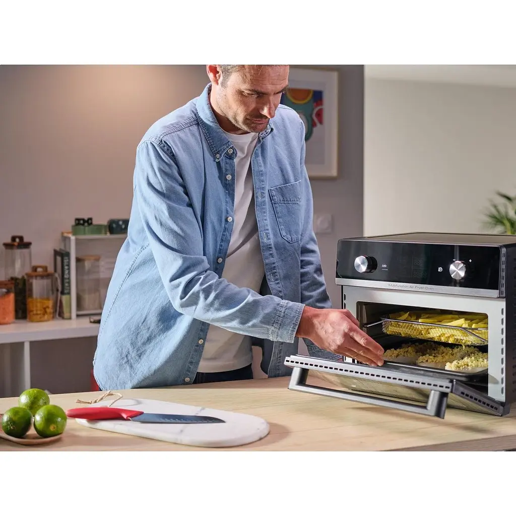Мультипіч Tefal EasyFry Oven Multifunctional 1800 Вт чорна (FW605810) - фото 6