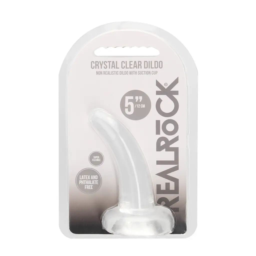 Фаллоимитатор Realrock Crystal Clear Dildo 5" 11.5 см прозрачный - фото 2