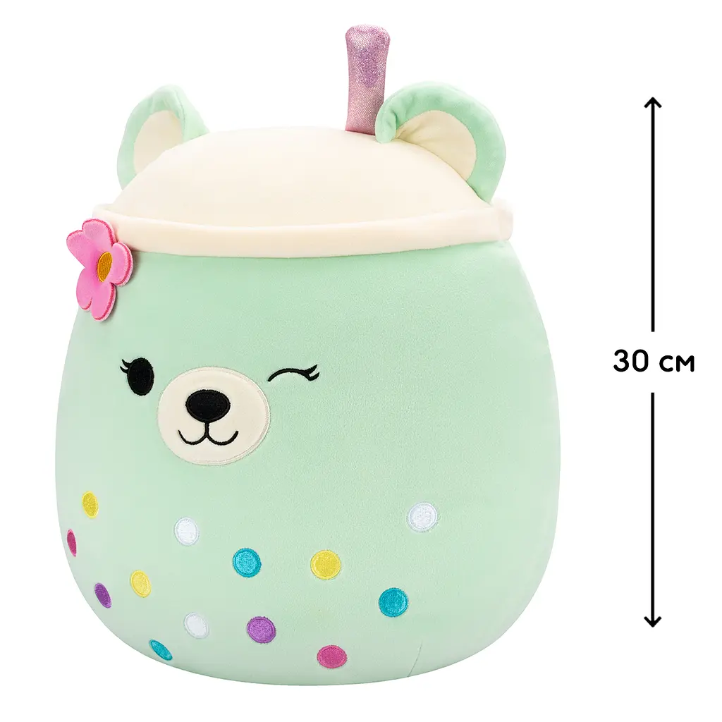 М'яка іграшка Squishmallows М'ятний Ведмідь 30 см (SQER01266) - фото 6