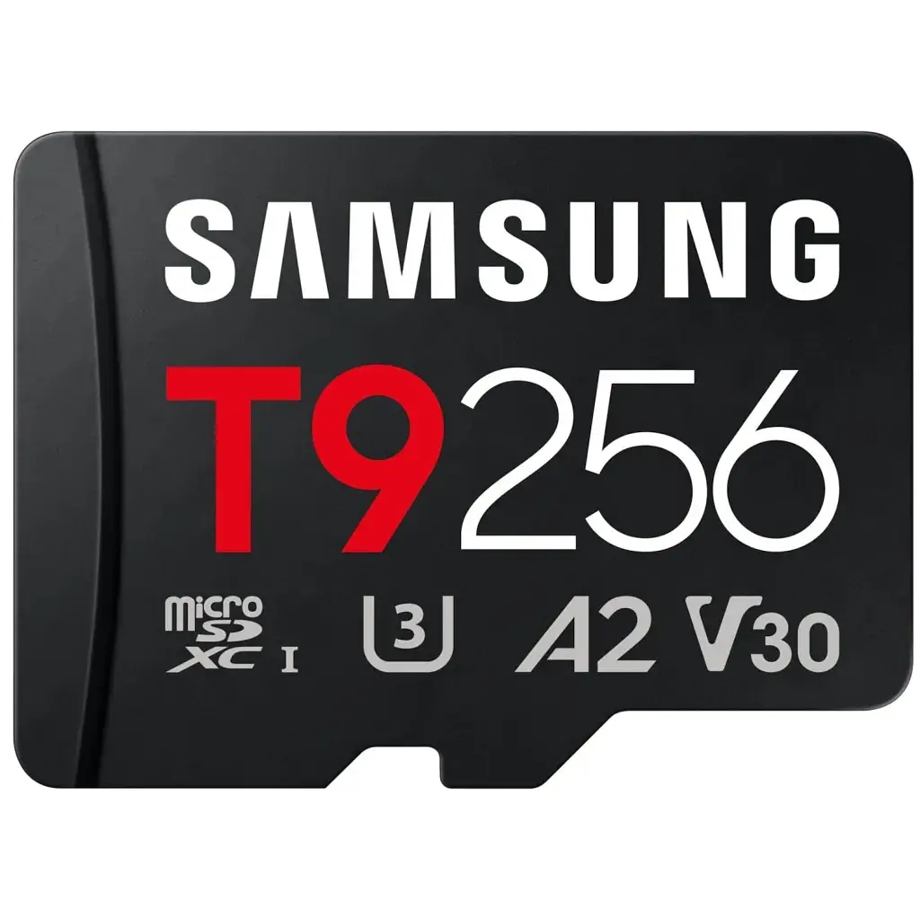 Карта пам'яті Samsung 256GB microSDXC class 10 UHS-I U3 V30 A2 T9 (MB-MH256T/WW)
