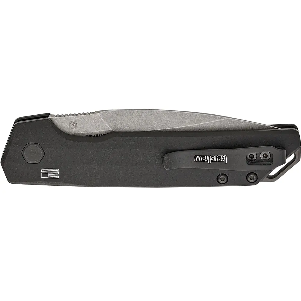 Нож Kershaw Launch Iridium Black - фото 4