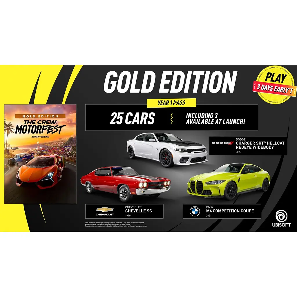 Ключ активації Microsoft The Crew Motorfest Gold Edition для Xbox One/Series S/X - фото 2