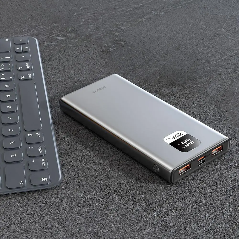 Павербанк Proove Guardian Gray 10 000 mAh / 22.5 Вт (PBG122210004) - фото 3