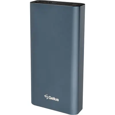 Портативна батарея Powerbank Gelius Pro Edge 3 PD GP-PB20-210 20000mAh Dark Blue - фото 2