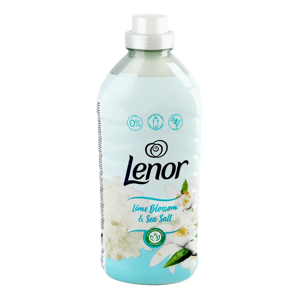 Кондиціонер для білизни Lenor Lime Blossom & Sea Salt 1200 мл - фото 2