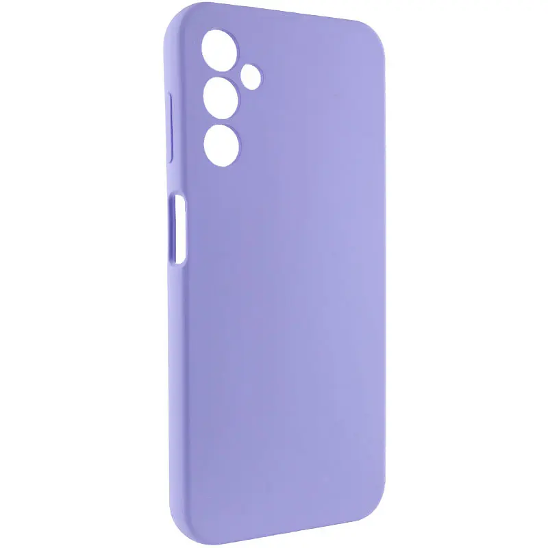 Чохол Silicone Cover Lakshmi Full Camera (AAA) для Samsung Galaxy A14 4G/5G Бузковий / Dasheen - фото 2
