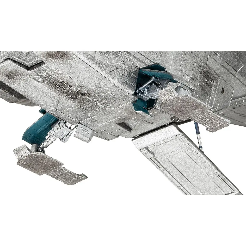 Сборная модель Revell Корабль The Razor Crest из сериала Мандалорец уровень 3 масштаб 1:72, 101 деталь (RVL-06781) - фото 7