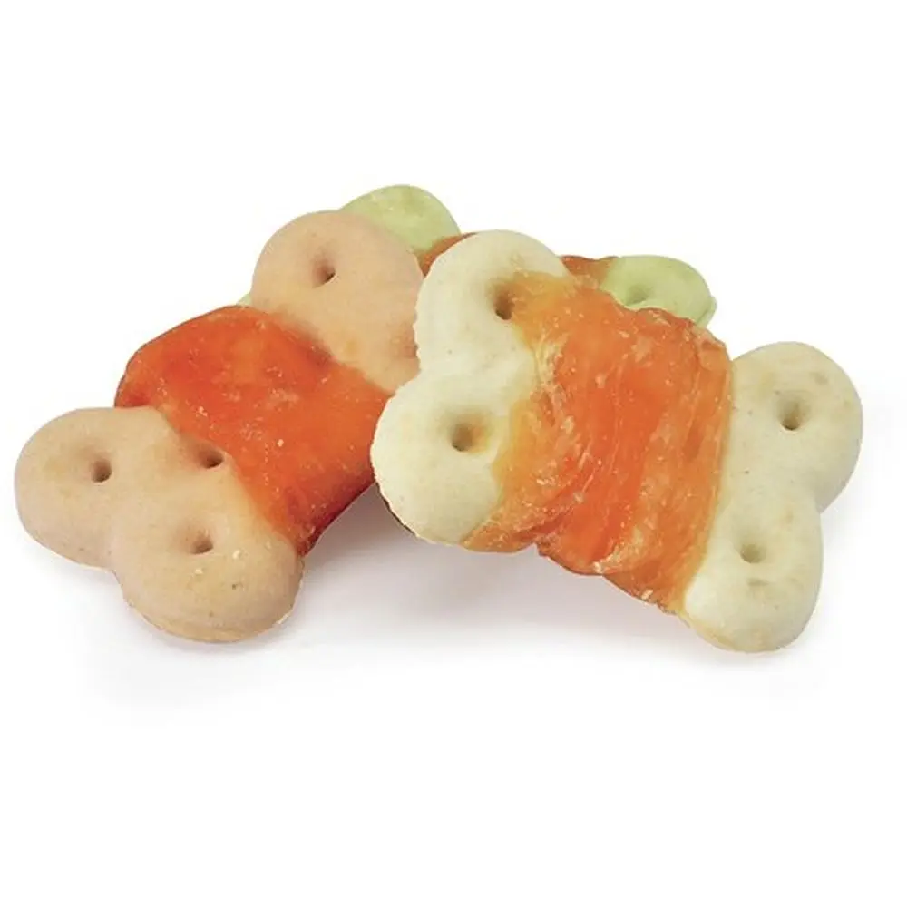 Лакомство для собак Camon Treats & Snacks Бисквитные косточки с курицей 100 г - фото 2