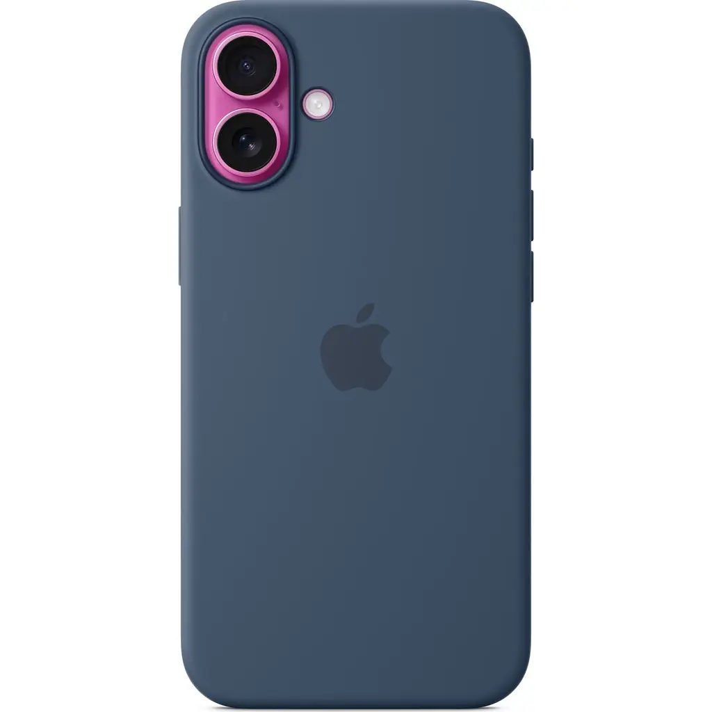 Чохол Silicone Case with MagSafe Apple для iPhone 16 Plus Denim (MYYA3ZM/A) [116192] - фото 3