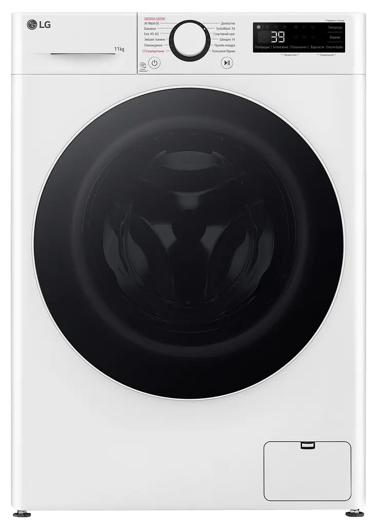 Пральна машина автоматична LG F4Y5ES0W (7198421)