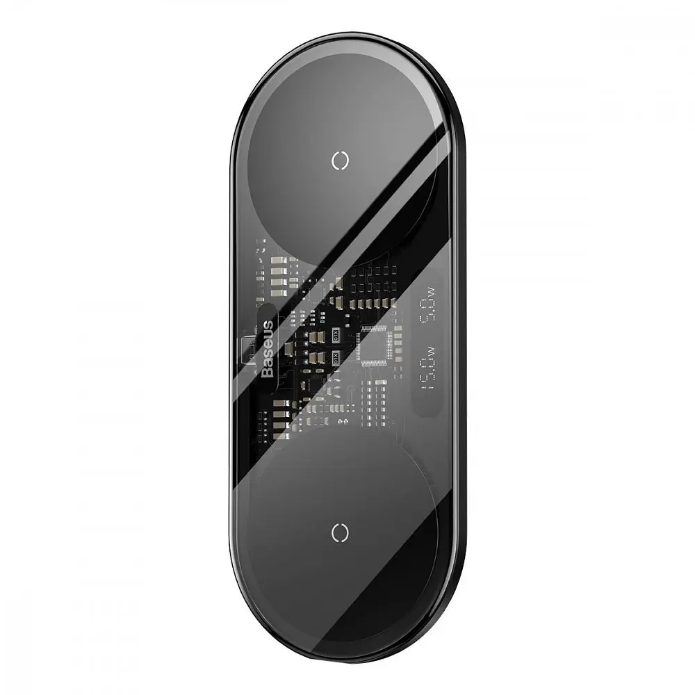 Бездротовий ЗП Baseus Digital LED Display 2in1 20W - фото 11