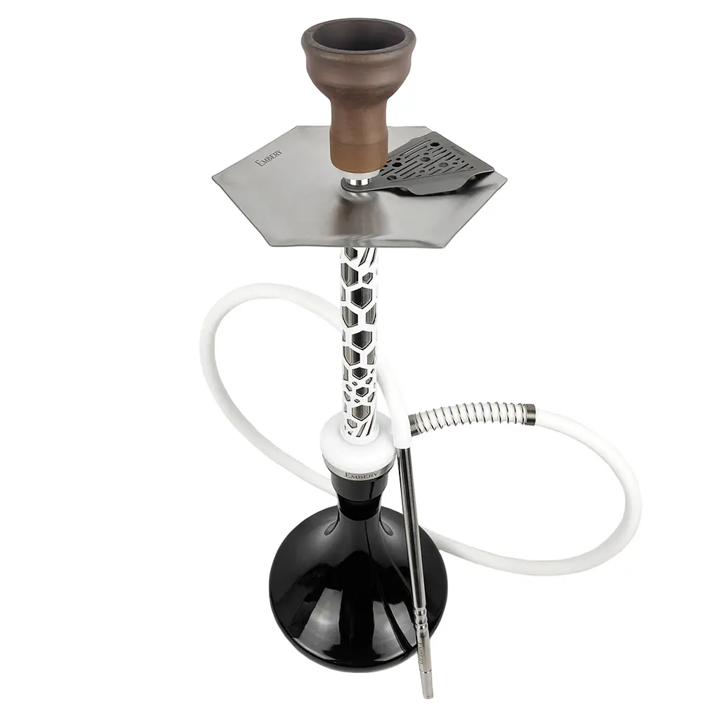 Кальян Embery MONO-H 4.0 Silver-Snow Craft Black - фото 3
