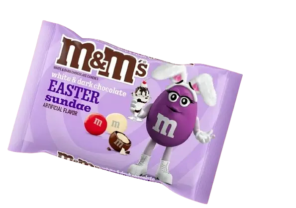 Драже M&M'S Easter Sundae з білого шоколаду та темного шоколаду, 210 г - фото 3
