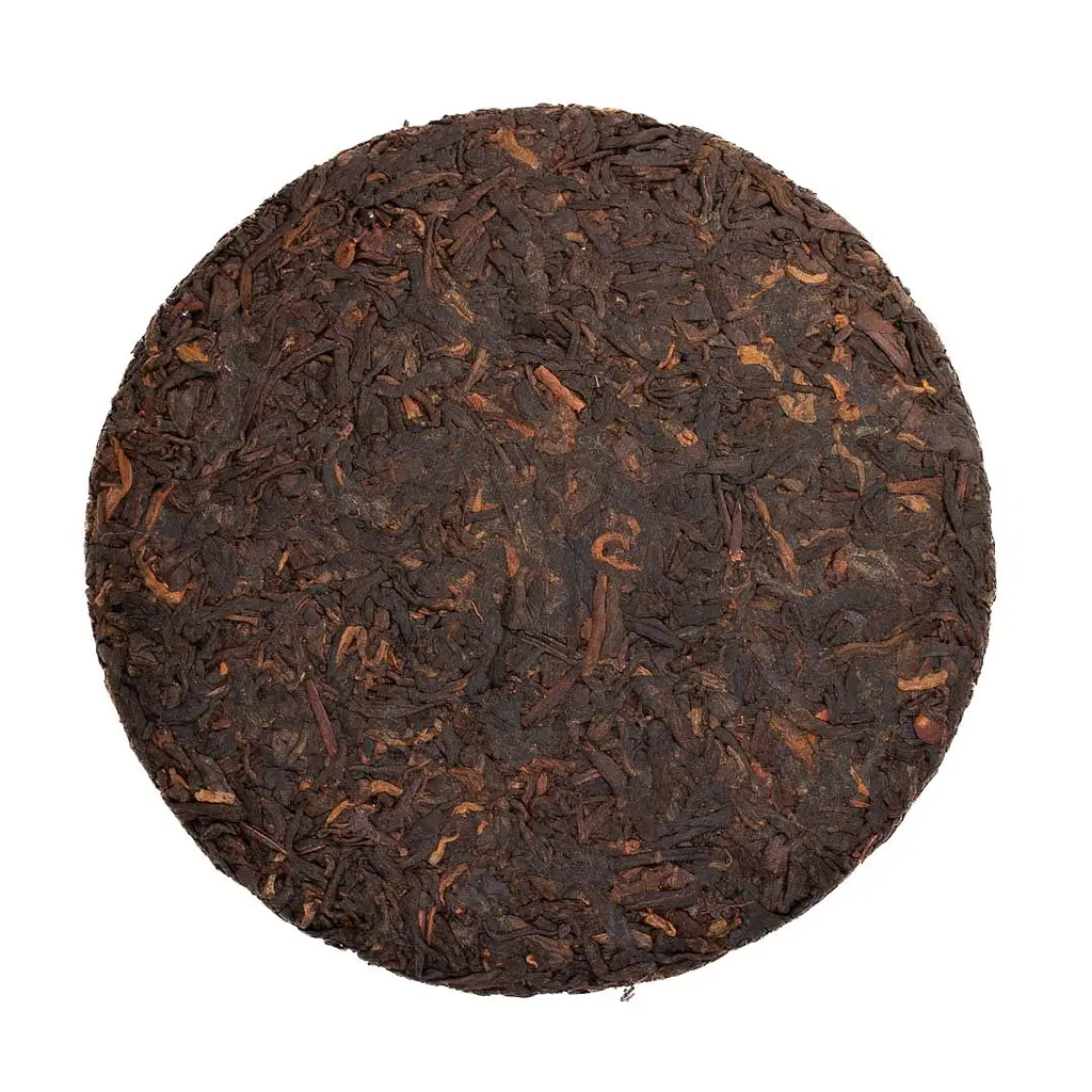 Чай Jinglong Tea Factory Шу Пу Ер Цзин Лун 159 2020 р. - млинець, 200 г - фото 3