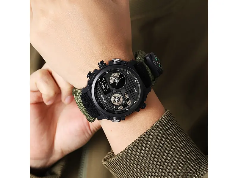 Наручные часы мужские 2202NAG Army Green Skmei acs0030152 - фото 5