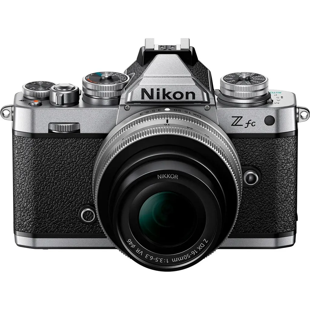 Бездзеркальний фотоапарат Nikon Z fc Kit DX 16-50mm f/3.5-6.3 VR + DX 50-250mm f/4.5-6.3 VR Silver (VOA090K003) [105400] - фото 5