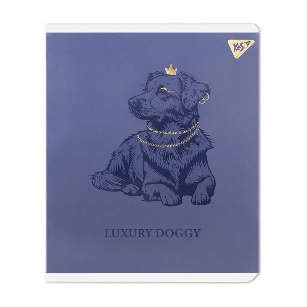 Зошит Yes Luxure doggy А5 24 аркушів клітинка (767539), в асортименті - фото 3