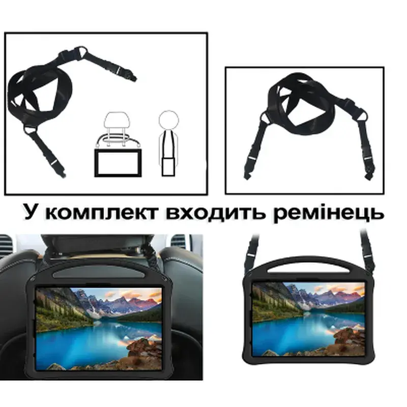 Чохол до планшета BeCover Protected Cover Samsung Galaxy Tab A11 Plus SM-X236B 11.0" Black (713945) - фото 5