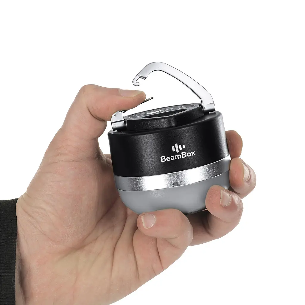 Ліхтар кемпінговий Mactronic BeamBox 160 Lm з Bluetooth колонкою USB-C Чорний - фото 11