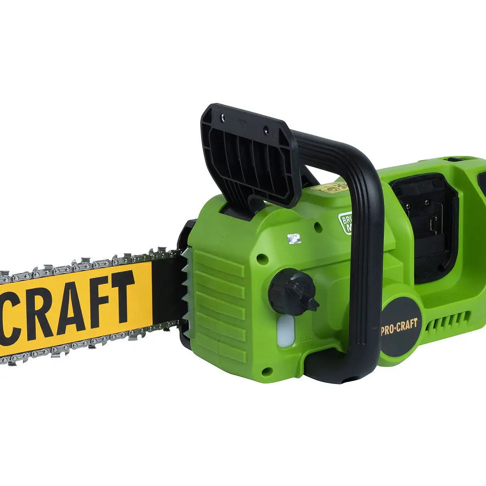 Акумуляторна ланцюгова пила Procraft PCA42/2 20В, безщіткова, без АКБ та зарядного пристрою, потужна і легка - фото 5