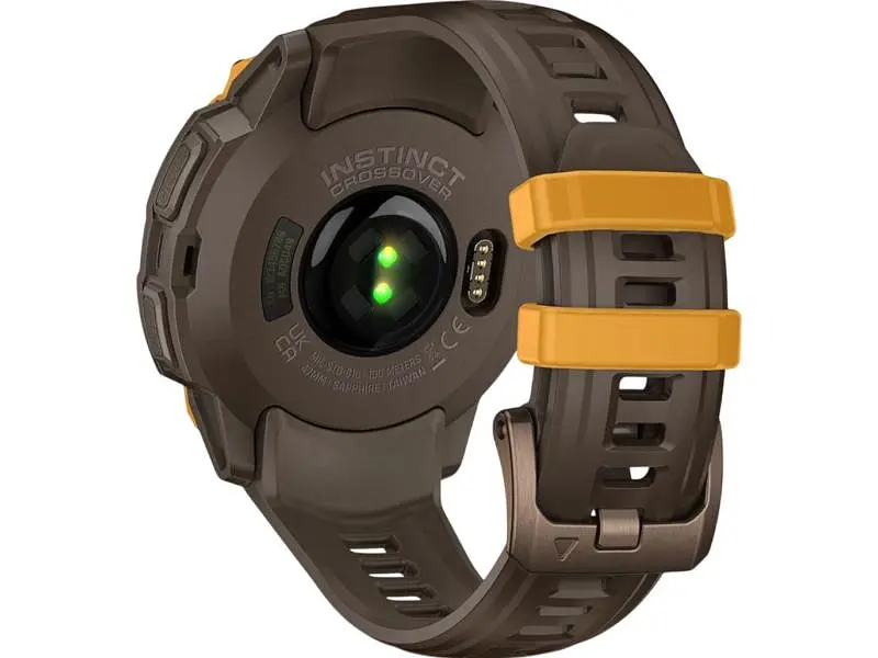 Смарт-годинник Garmin Instinct Crossover AMOLED Bronze/Sunburst (010-03398-01) - фото 12