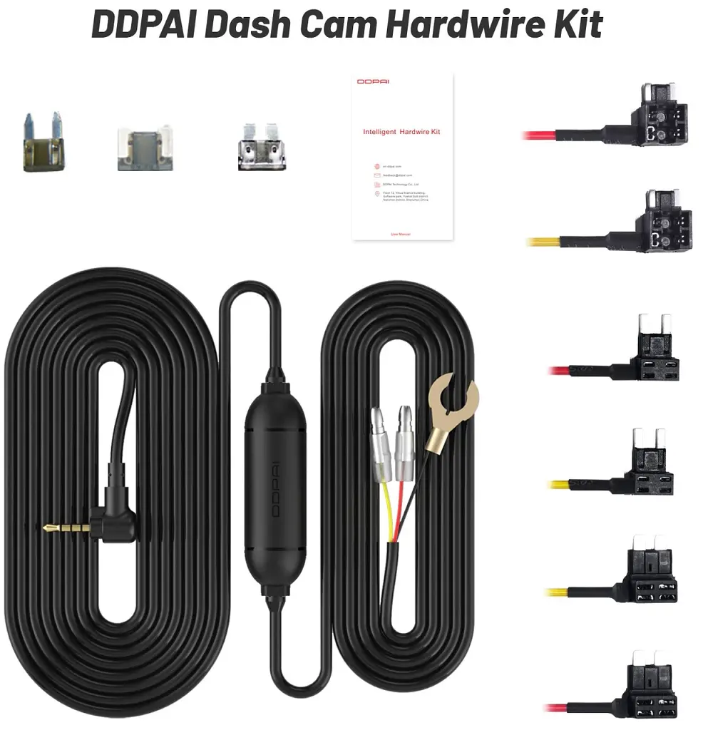 Кабель режима парковки DDPai AUX Hardwire Kit Xiaomini One, Xiaomini 3 - фото 5