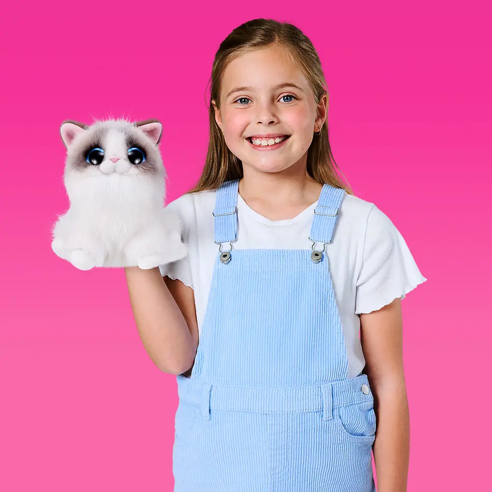 Інтерактивний ігровий набір-сюрприз Грайливі кошенята Pets & Robo Alive S2 9568, 10 різних звуків - фото 3
