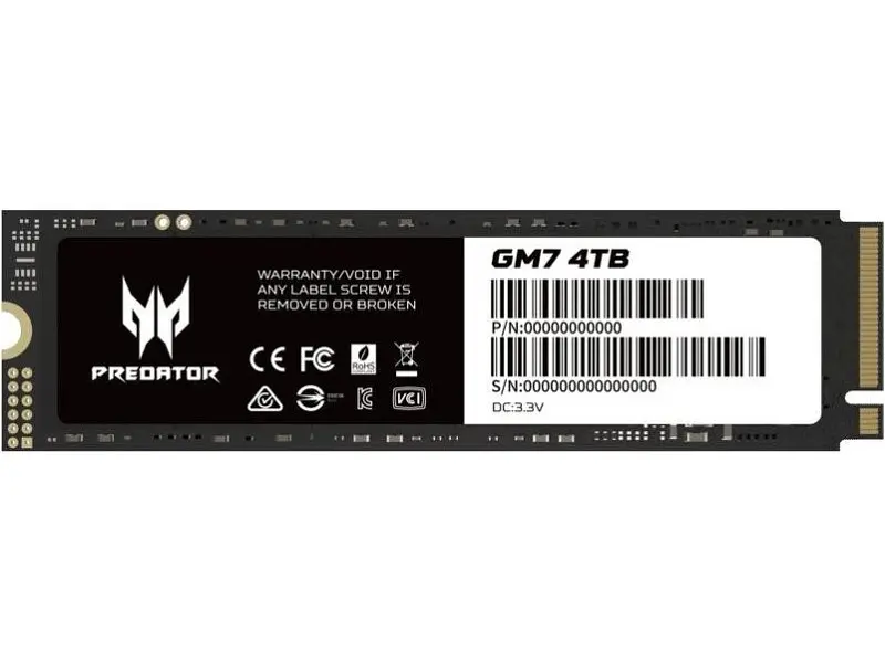 SSD-накопичувач Acer Predator GM7 4 TB (BL.9BWWR.120) - фото 5