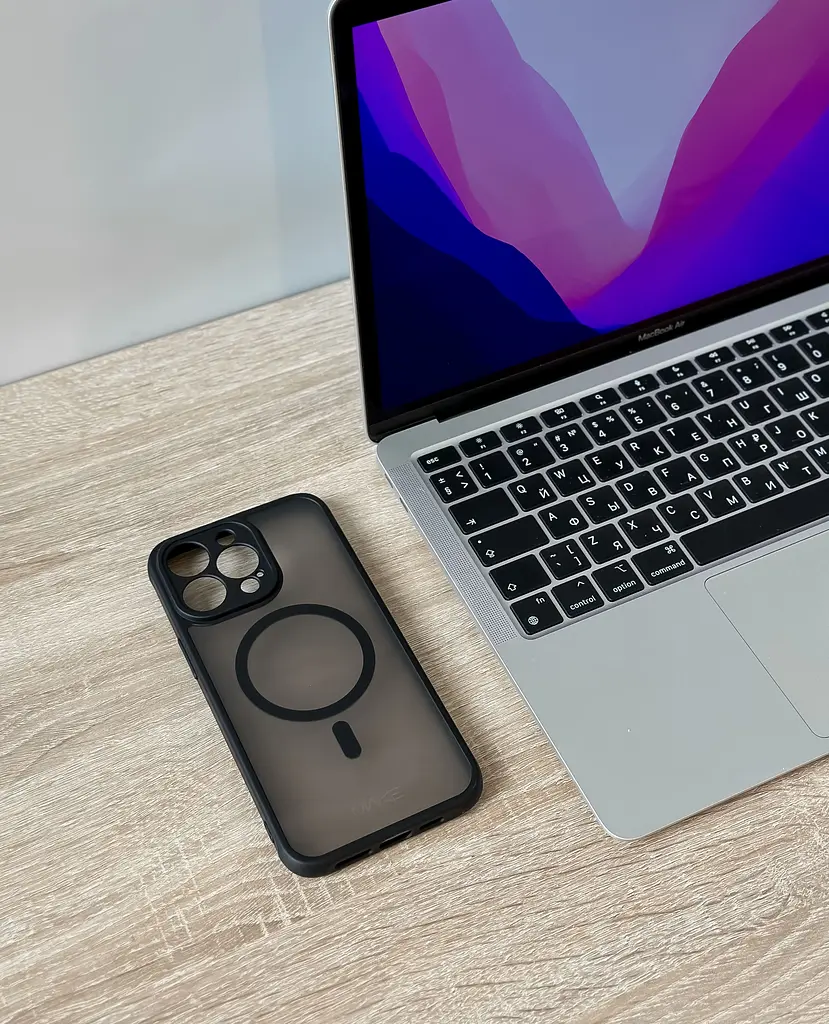 Чохол MAKE Apple iPhone 15 Pro Max Frame Magnet Black - фото 5