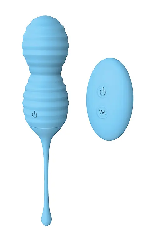 Вагинальные шарики с дистанционным пультом Dream Toys Beehive Blue - фото 3