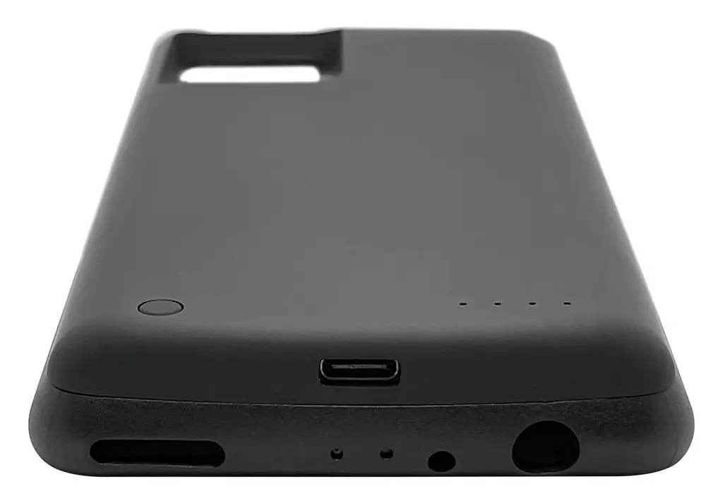 Чехол-аккумулятор XON PowerCase для Xiaomi Redmi Note 10S 6800 mAh Черный (PCBS3410268B 1578) - фото 7