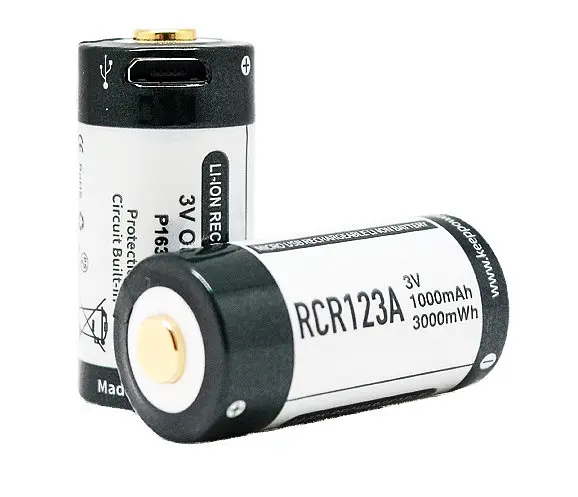 Акумулятор Keeppower 16340 3V 1000mAh micro USB P1634U2 (1767287821) - фото 3