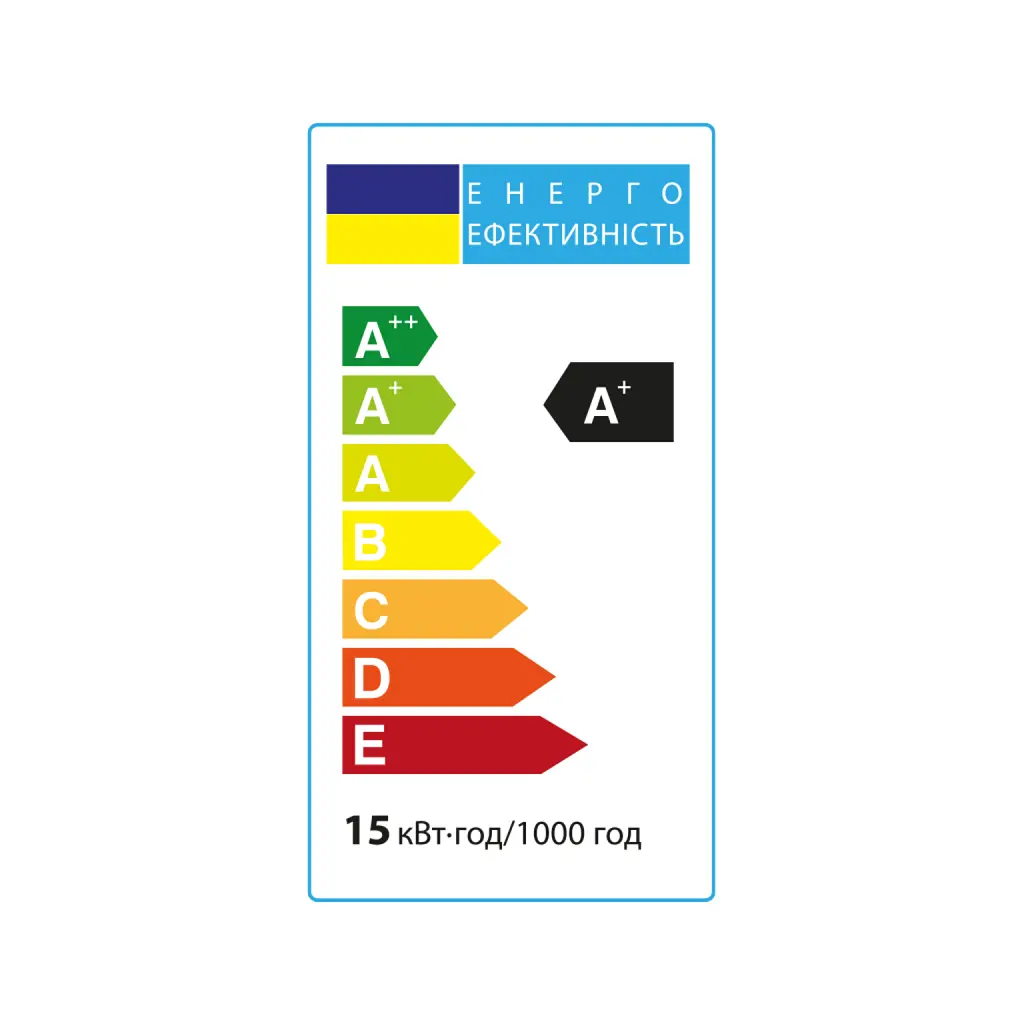 Лампочка Vestum LED A65 15W 3000K 220V E27 (1-VS-1102) - фото 3