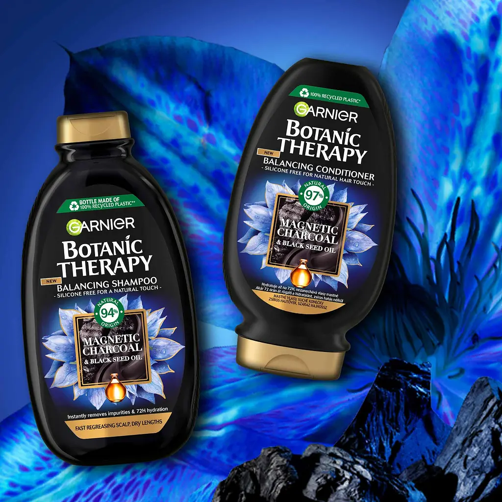 Балансуючий шампунь Garnier Botanic Therapy Магнетичне вугілля, 400 мл - фото 8