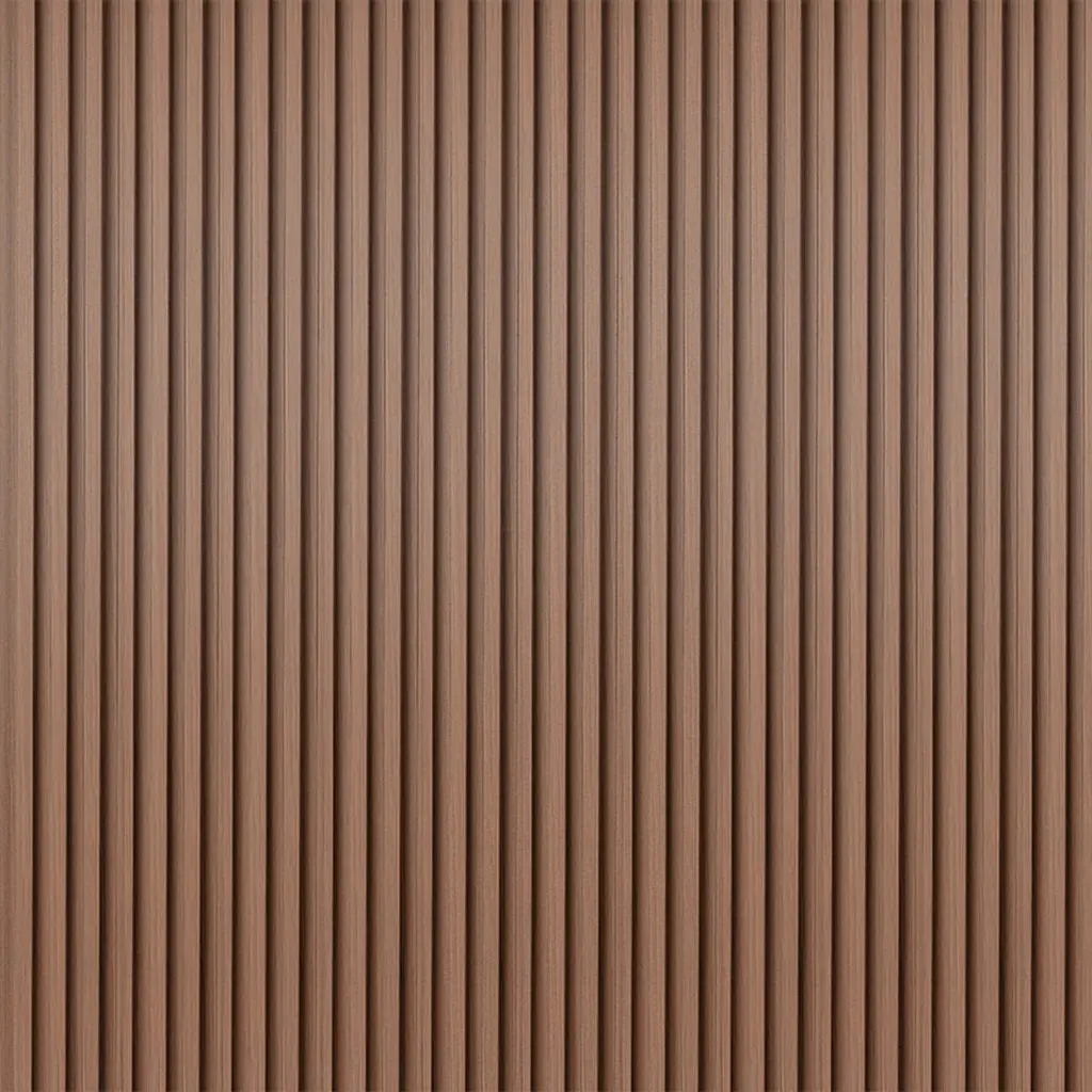 Декоративна стінова рейка Sticker Wall 160x23x3000мм (D) SW-00001538 Коричнева - фото 6