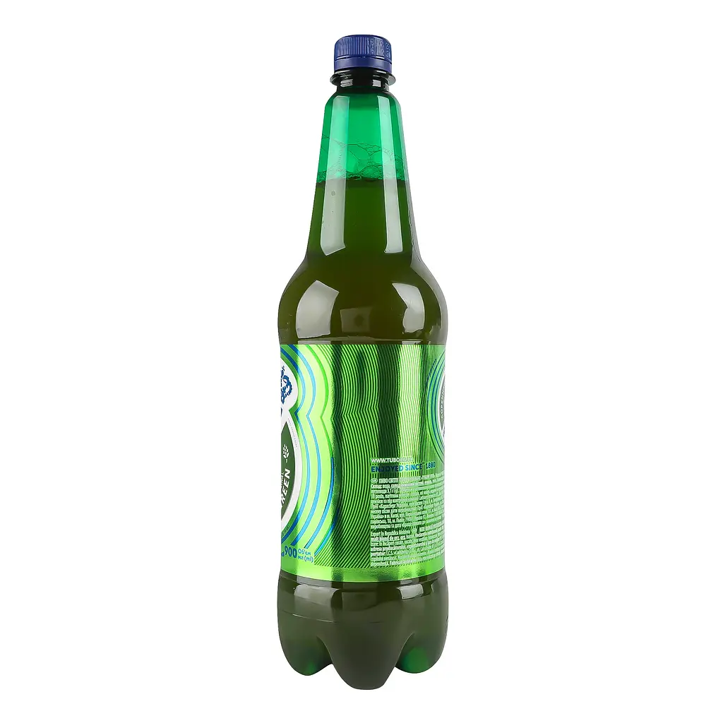 Пиво Tuborg Green, светлое, 4,6%, 0,9 л - фото 3