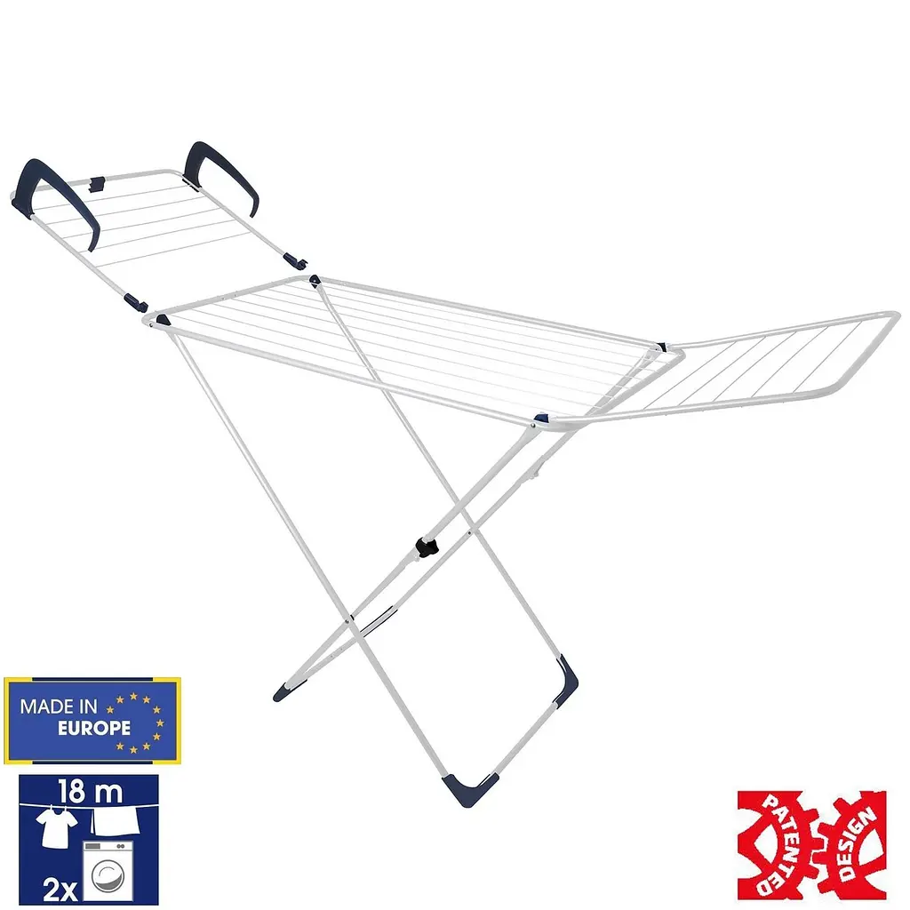 Сушка для белья напольная Casa Si Kolibri 2in1 18m White (CS92131C06) - фото 2