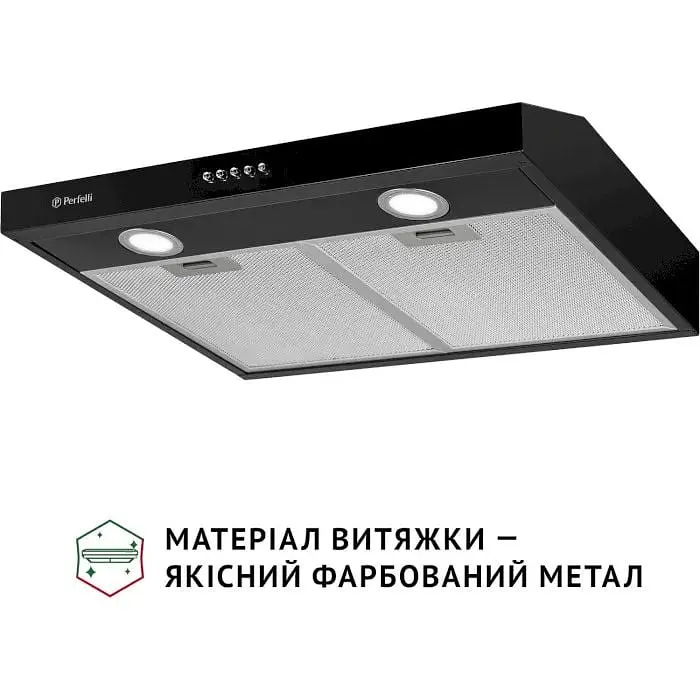 Витяжка Perfelli PL 6002 BL LED пласка - фото 3