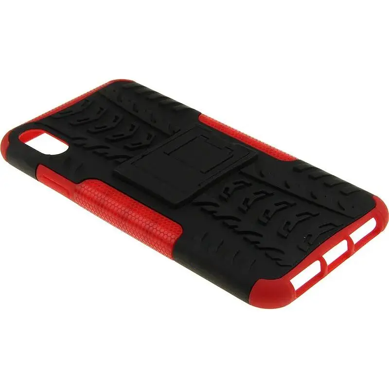 Чохол-накладка Toto Dazzle Kickstand 2 in 1 Case Apple iPhone XS Max Red - фото 7