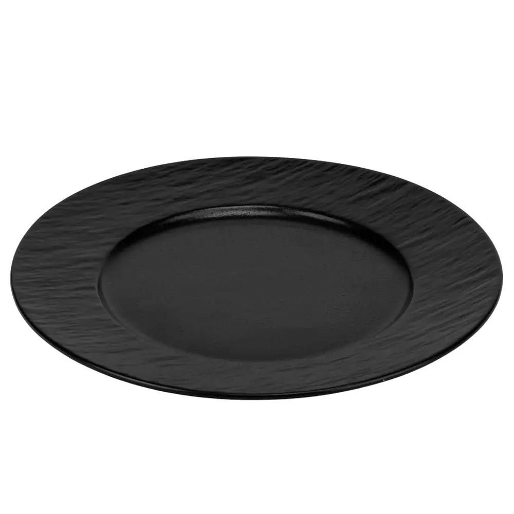 Тарілка Elisey Інь і Ян чорна 27 см (9182-006) - фото 2